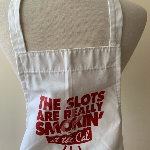 Las Vegas Casino Chef's Cooks Apron California Hotel Gambling - Picture 4 of 6